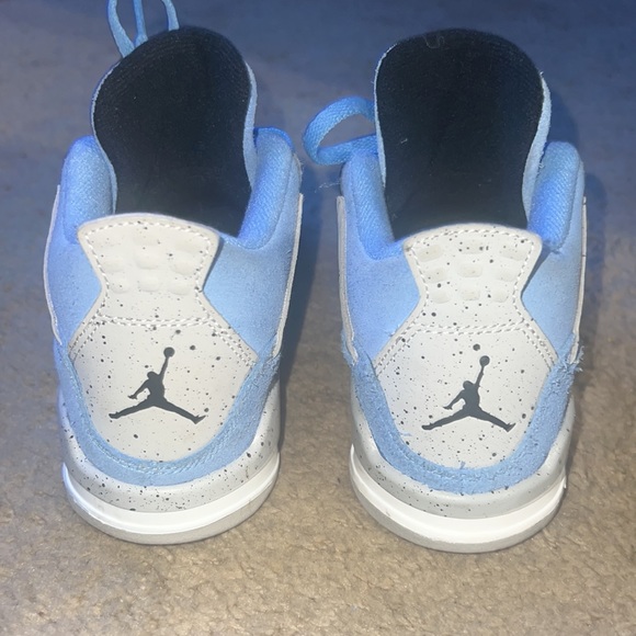 Air Jordan 4 Retro University Blue PS pre school - Picture 7 of 13